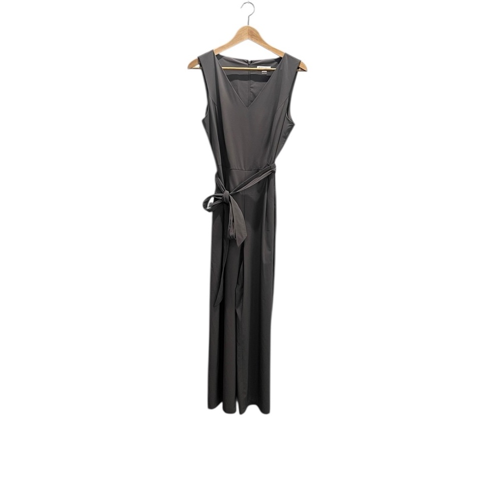 Calvin Klein Women’s V Neck Belted Jumpsuit sz 6